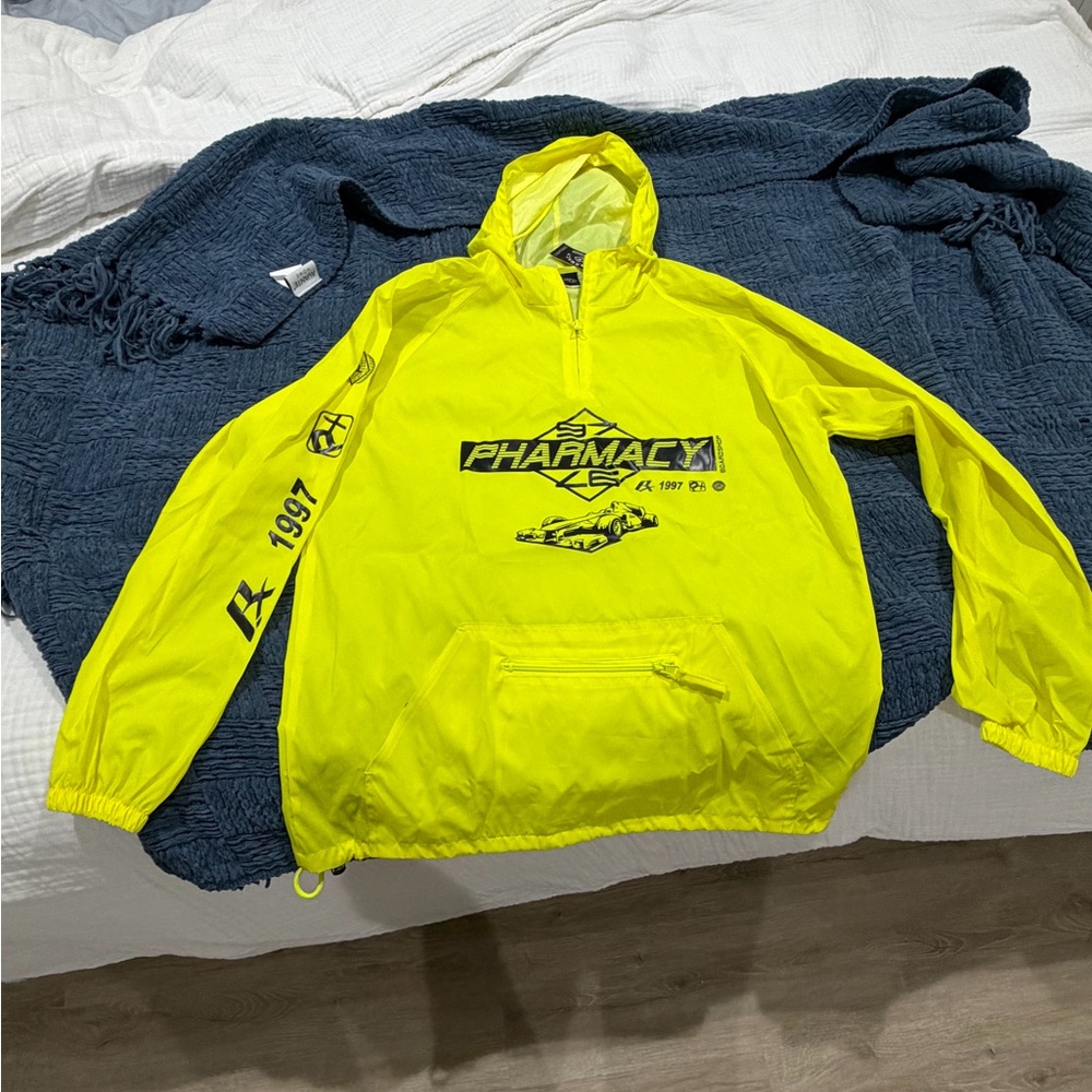 Vintage Pharmacy Yellow Windbreaker Jacket